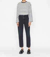 Frame - Crop Bell Long Sleeve Tee
