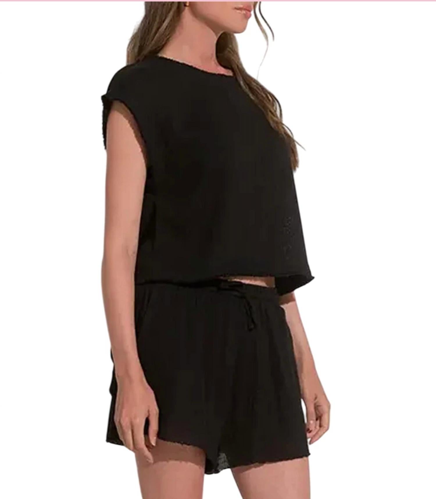 Elan - Cap Sleeve Bali Top