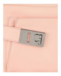 Salvatore Ferragamo Women's Small Archive Camera Case Crossbody Bag in light pink - women's bag - alternate view