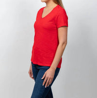 Elliott Lauren - Short Sleeve V-neck Tee