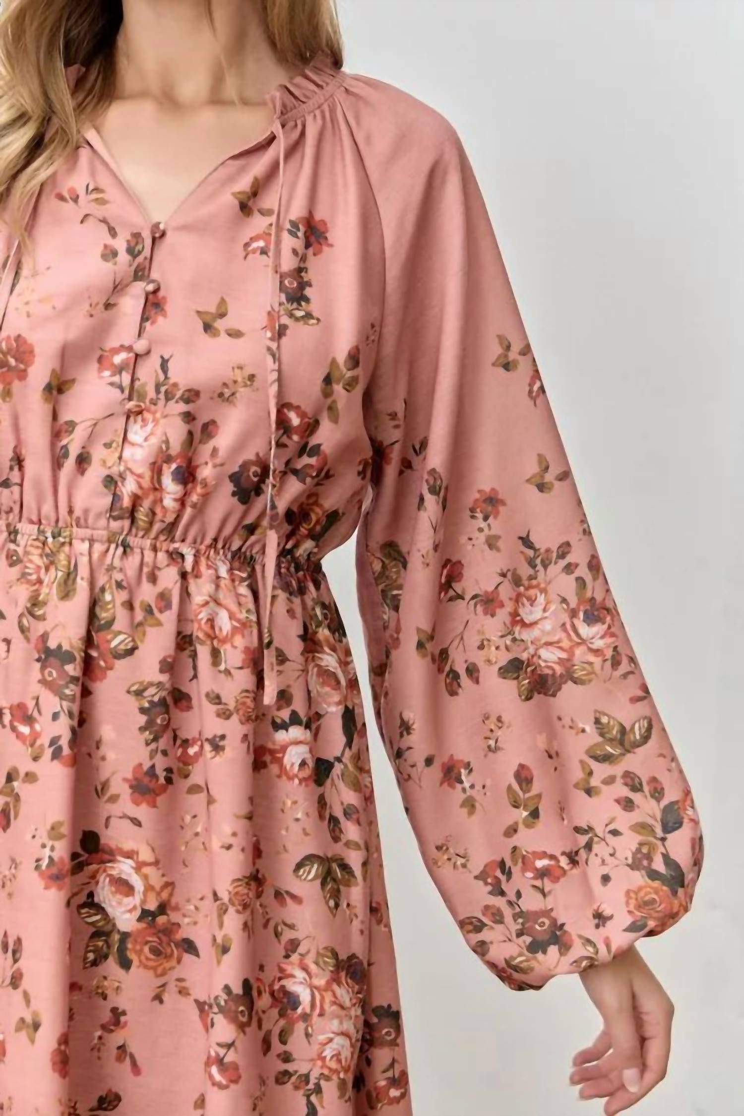 Polagram - Elora Floral Mini Dress