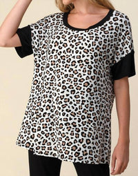 Blumin - Leopard Loungewear Set - PLUS