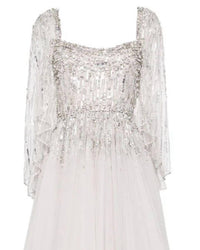 Jenny Packham - Women's Bunny Blooms Crystal Tulle Gown