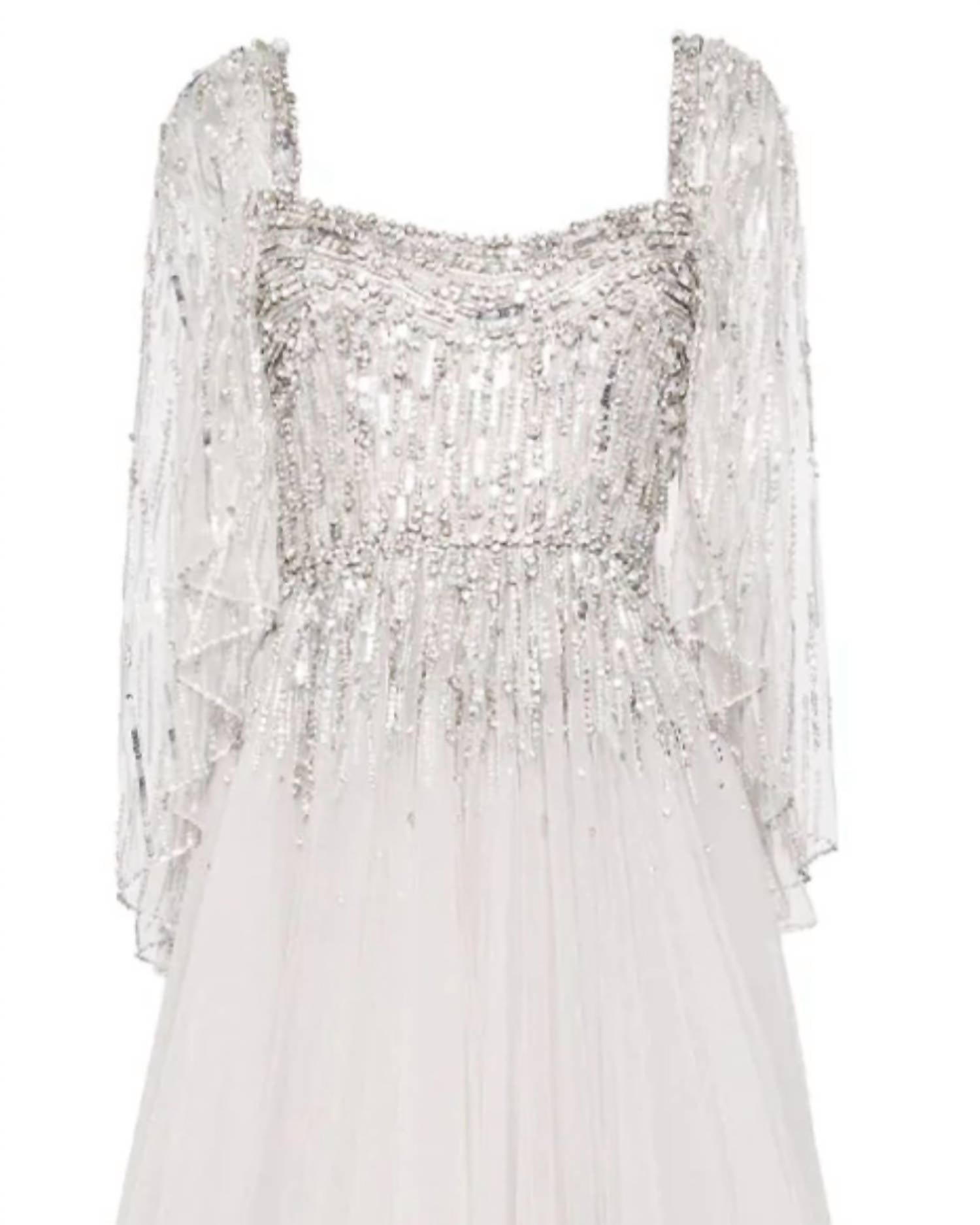 Jenny Packham - Women's Bunny Blooms Crystal Tulle Gown