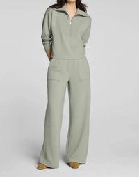 Spanx - Airessentials French Rib Wide-leg Pant