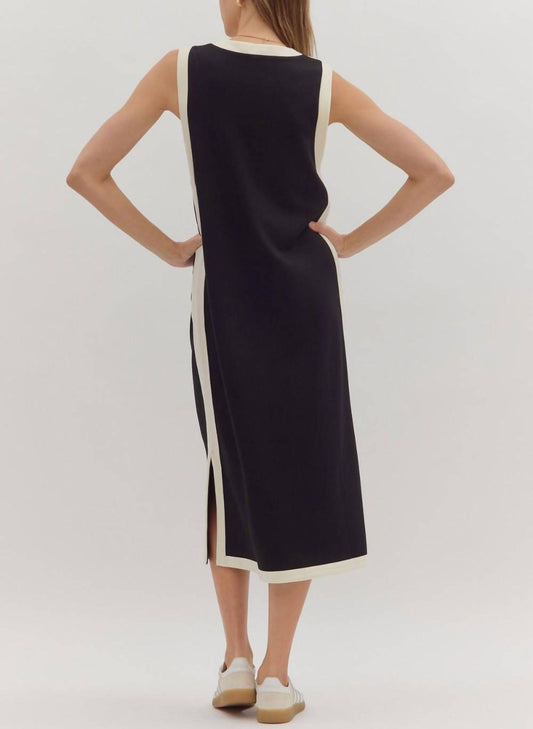 Entro - Kate Minimalist Midi Dress