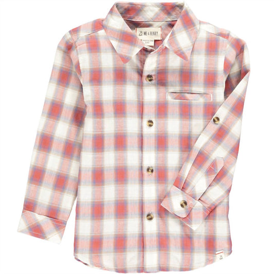 Me & Henry - Boy's Atwood Long Sleeve Woven Shirt