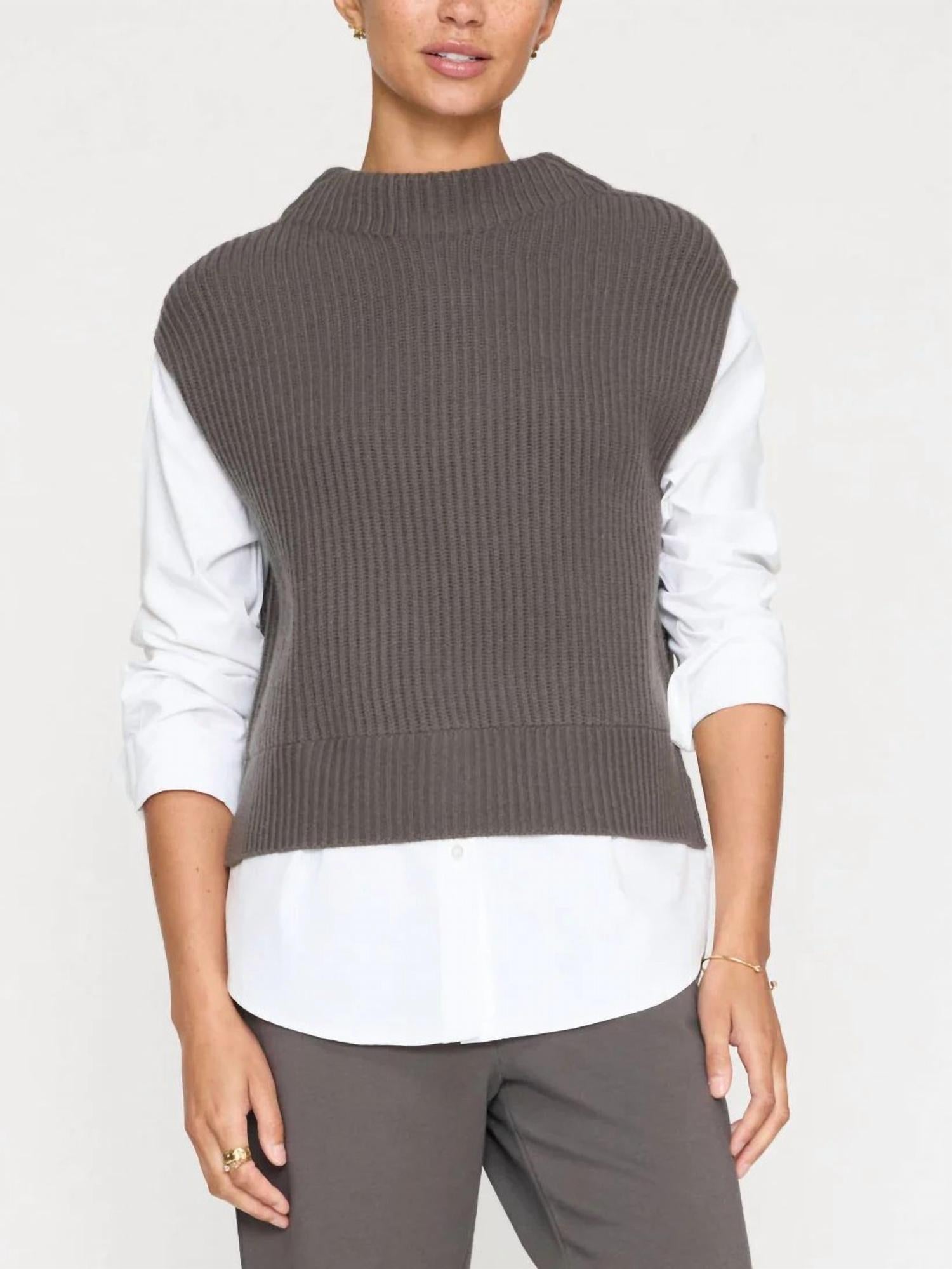 Brochu Walker - JONI LAYERED LOOKER SWEATER