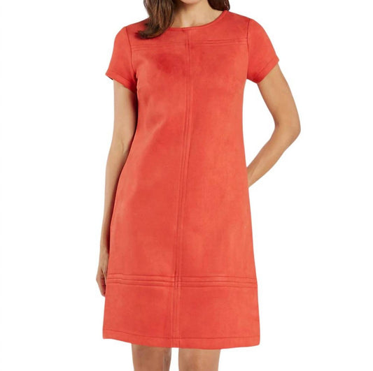 Jude Connally - Kayla Faux Suede Dress