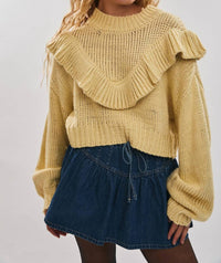 Le Lis - Ruffle Detail Sweater