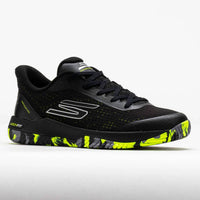Skechers Women's Viper Court Pro Pickleball Shoes in black - women's shoe - detail view