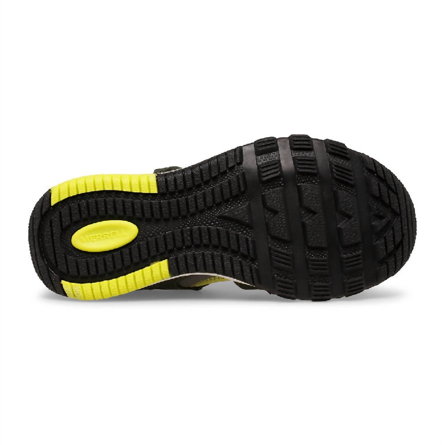 MERRELL Little Kid's Hydro Free Roam Sandals in olive lime - kids' sandal - view 4