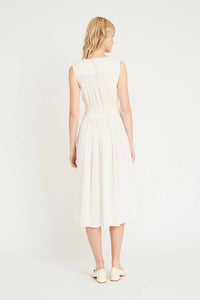 Luxely - V-neck Midi Dress