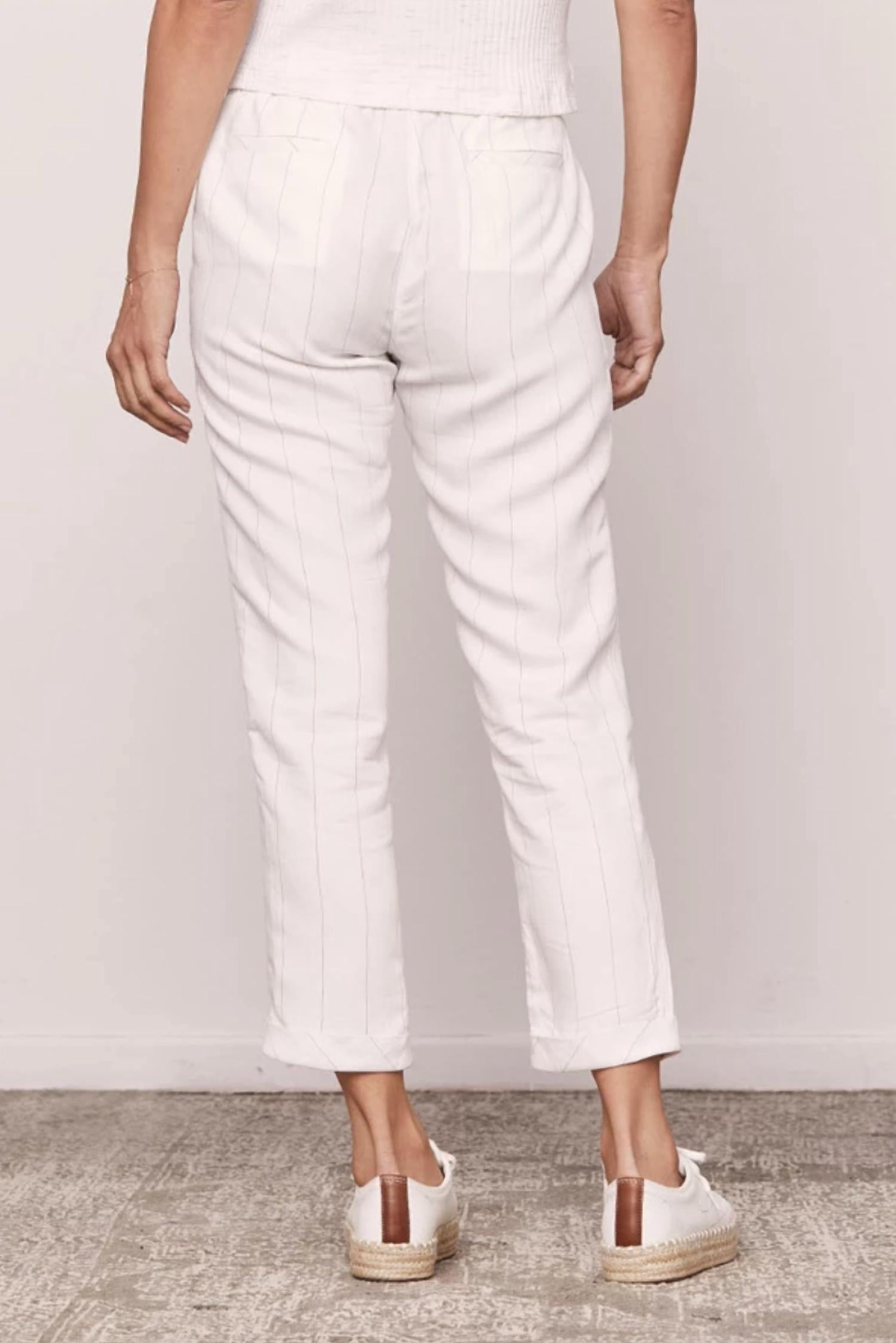 PINSTRIPE KENNEDY JOGGER