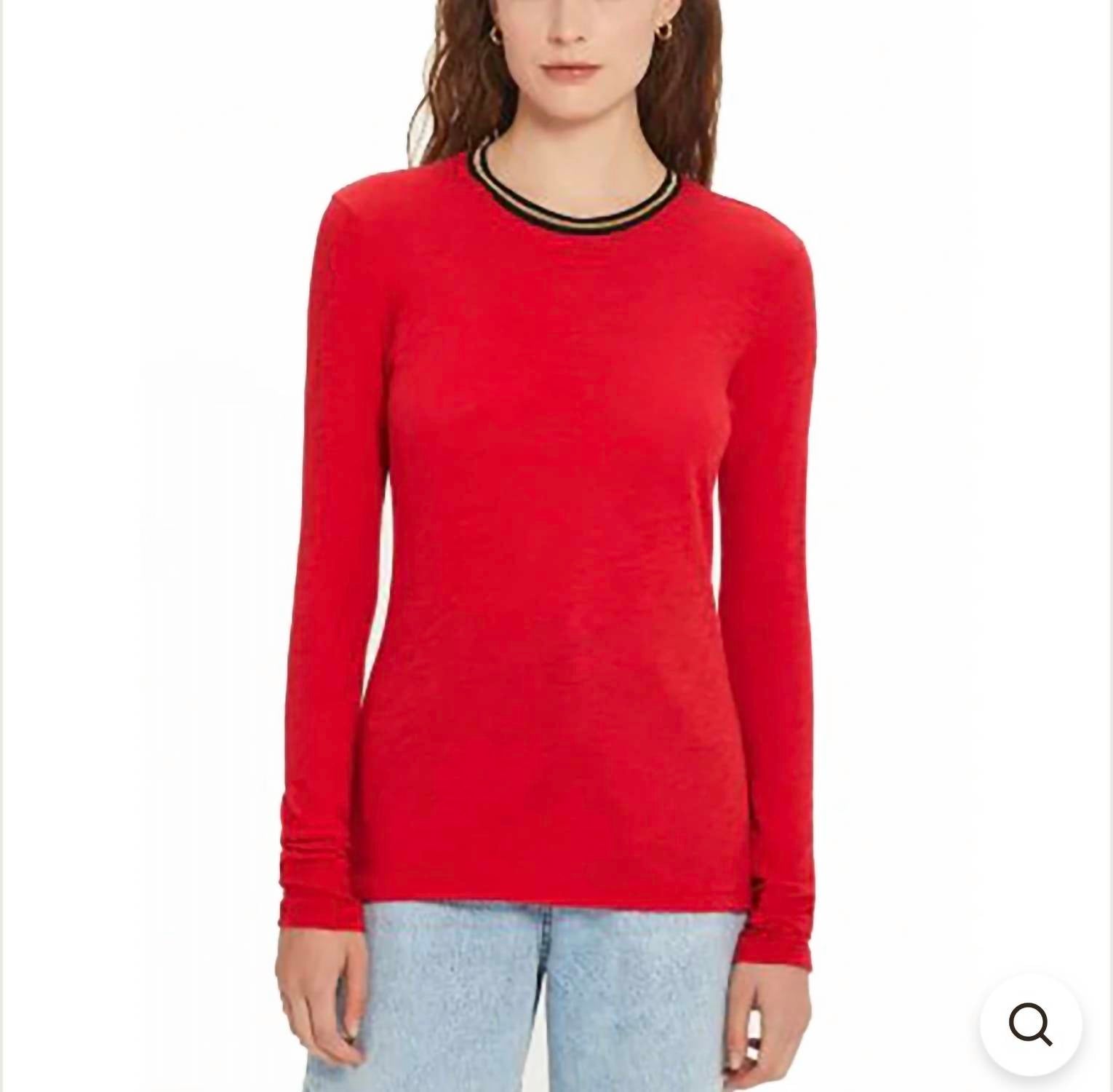 Goldie - Long Sleeve Ringer Tee
