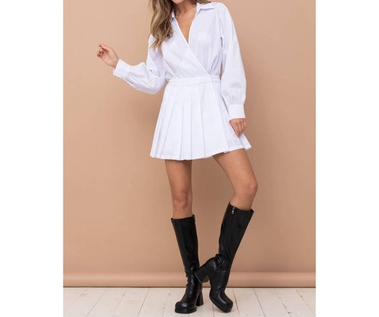 Kiwi - Poplin Shirt Dress