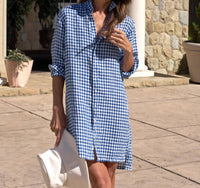 Frank & Eileen - Hunter Shirtdress
