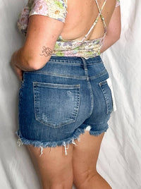 Risen - High Rise Denim Short