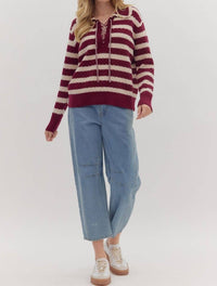Entro - Stripes And Fun Sweater