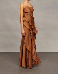 Amur - Women's Dellen Ruffle Gown