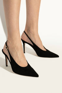 Gianvito Rossi - Women's Yves Suede Slingback Pump