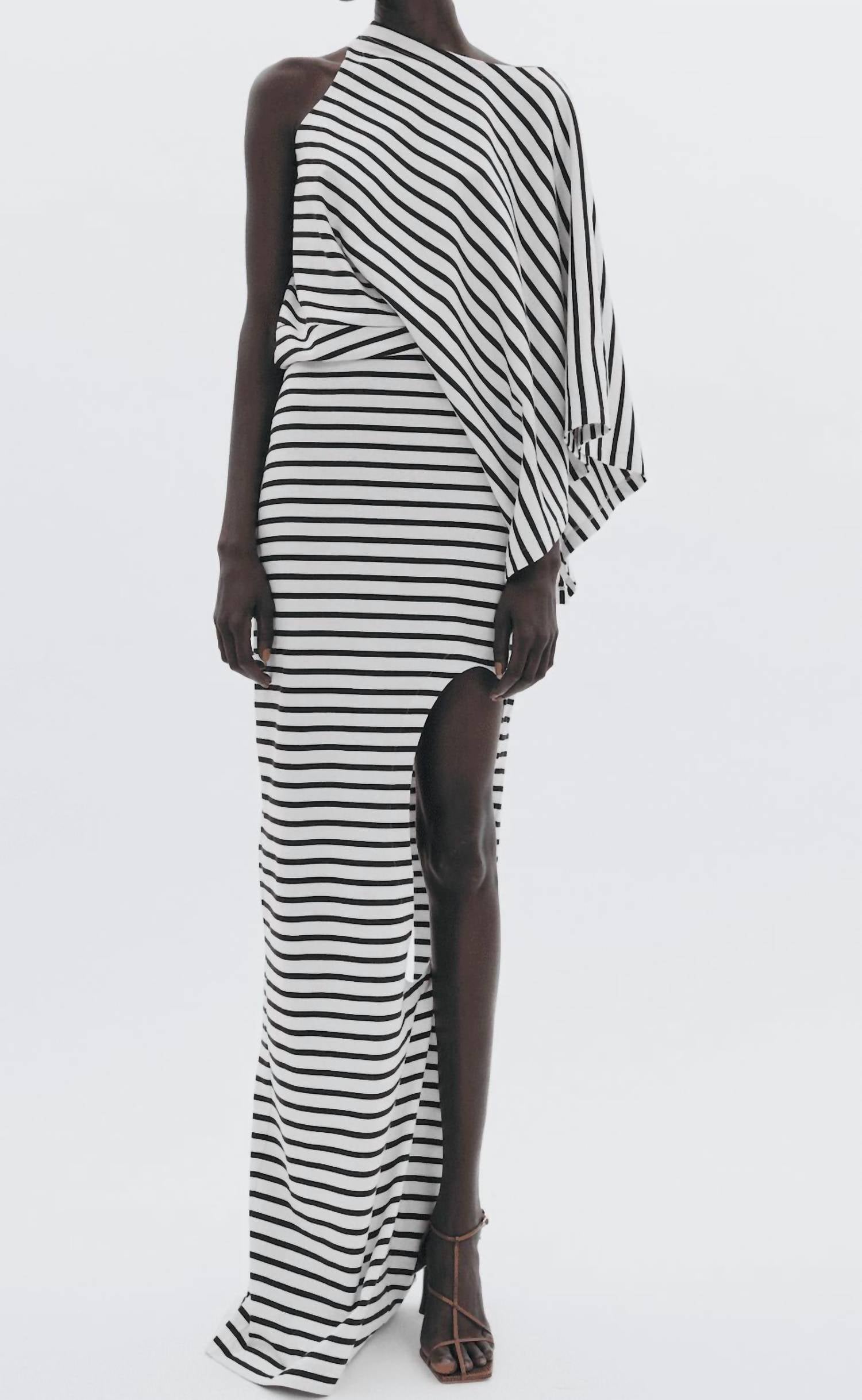 A.W.A.K.E. Mode - Jersey Dress With Pencil Skirt