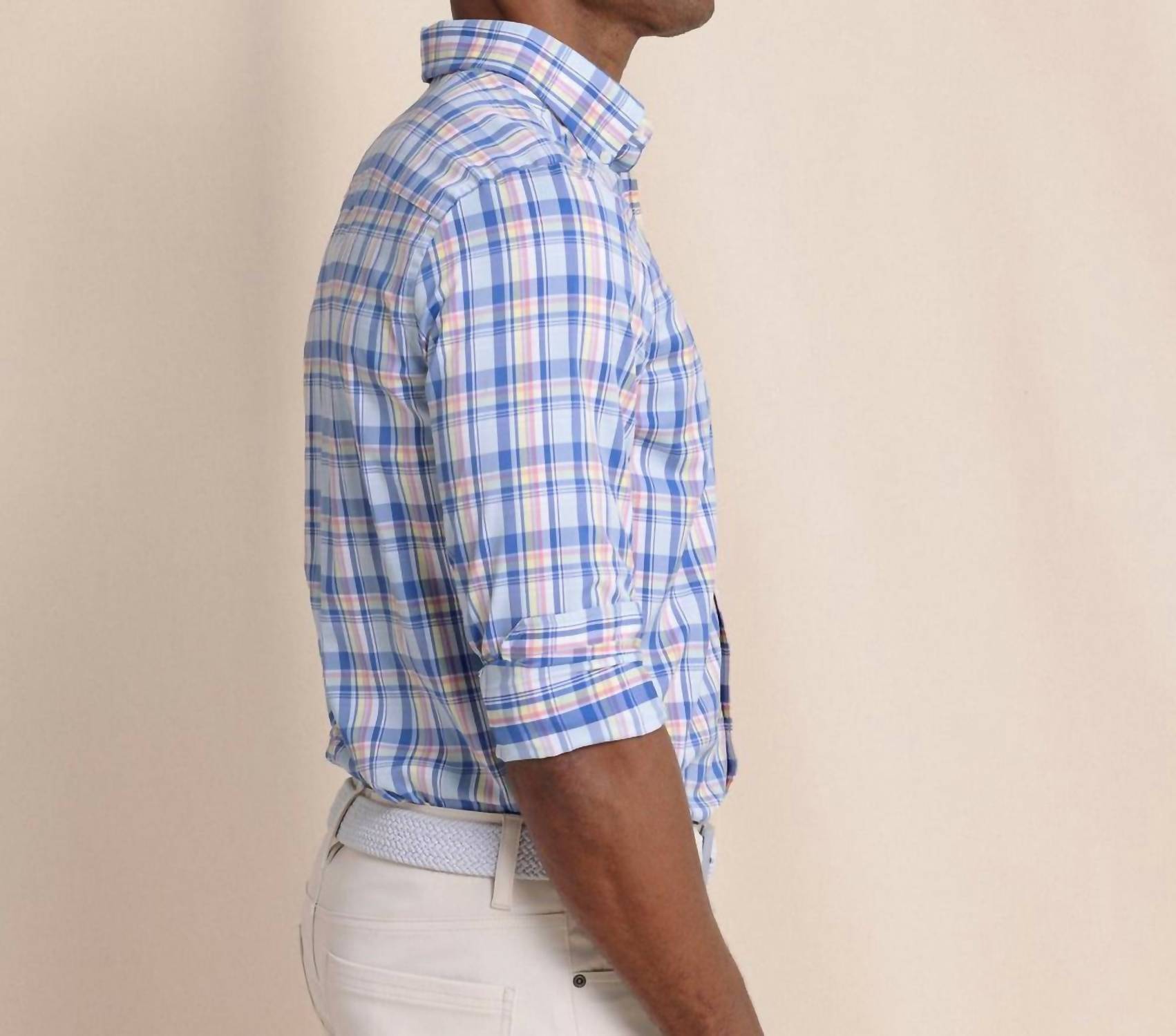 Southern Tide - Charlesfort Plaid Sposrtshirt