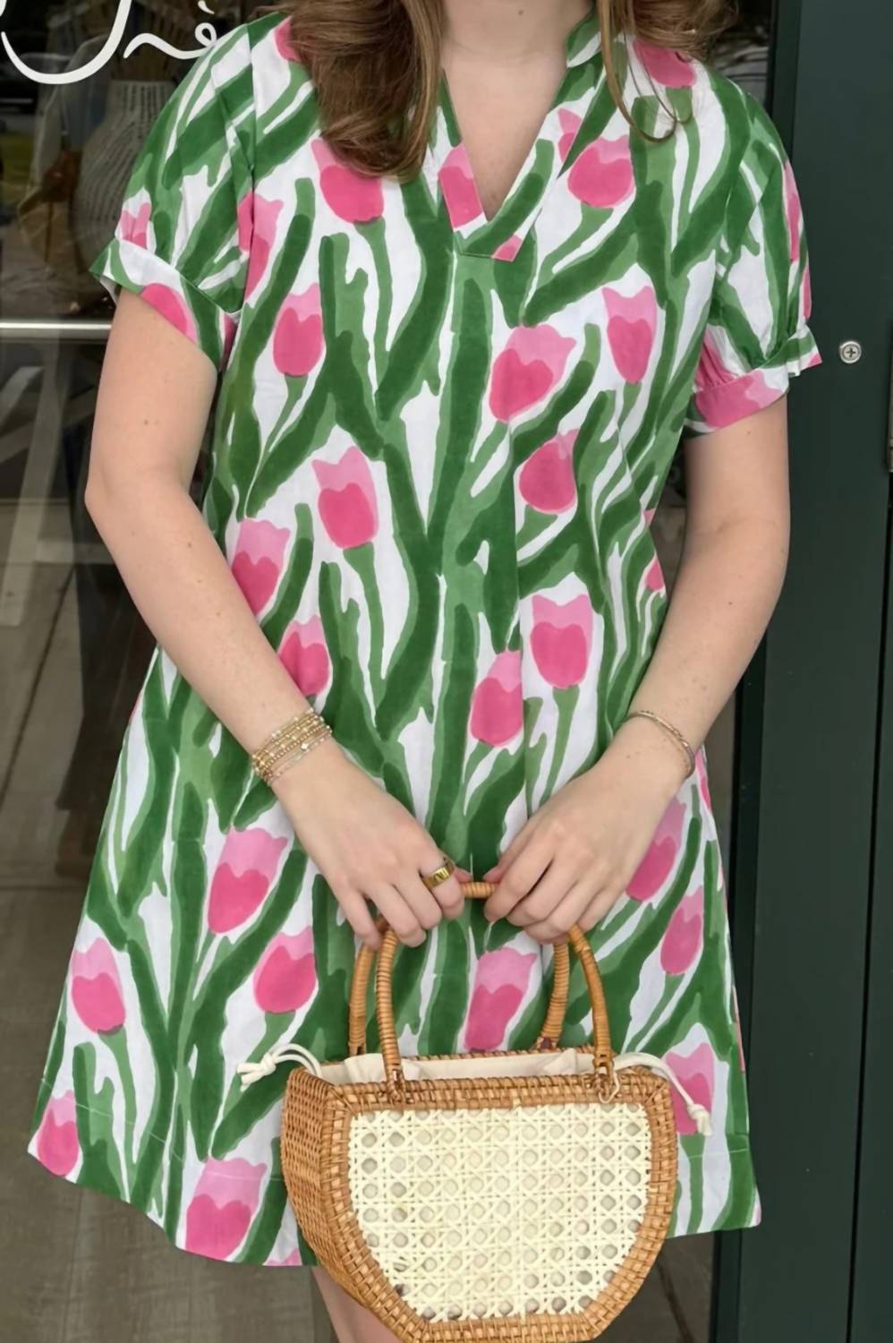 Fitzroy & Willa - Clarette Short Sleeve Dress