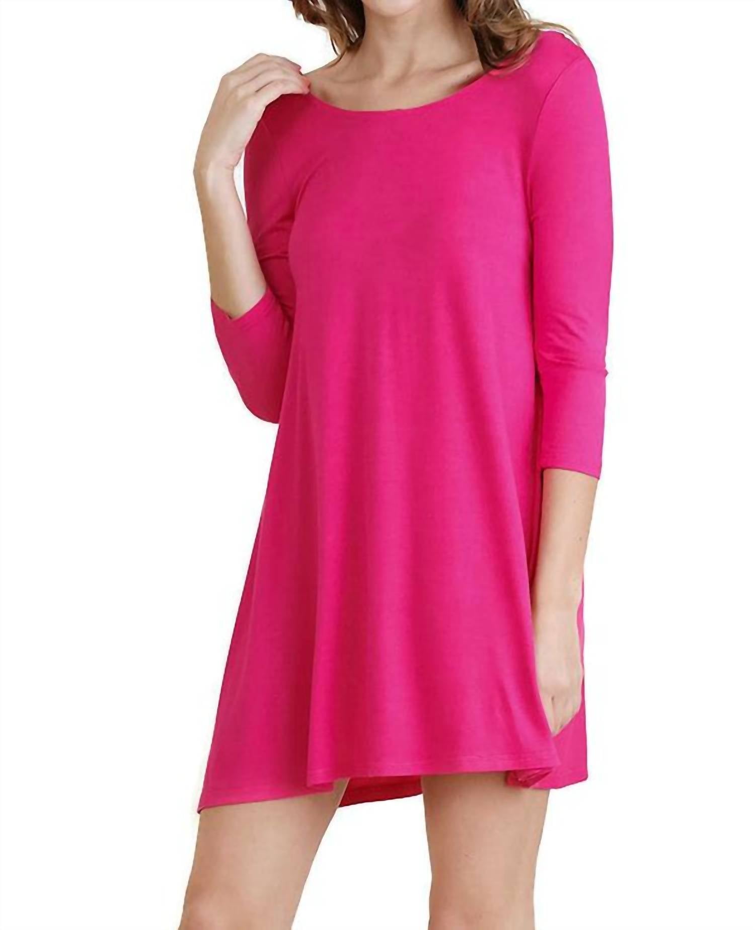Umgee - Strappy Back Detail Dress