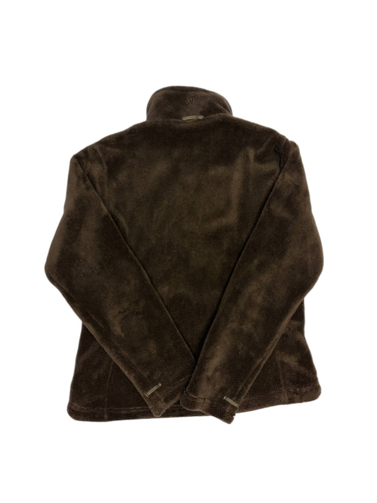 White Sierra Full-zip Plush Jacket in brown - women's jacket - alternate view