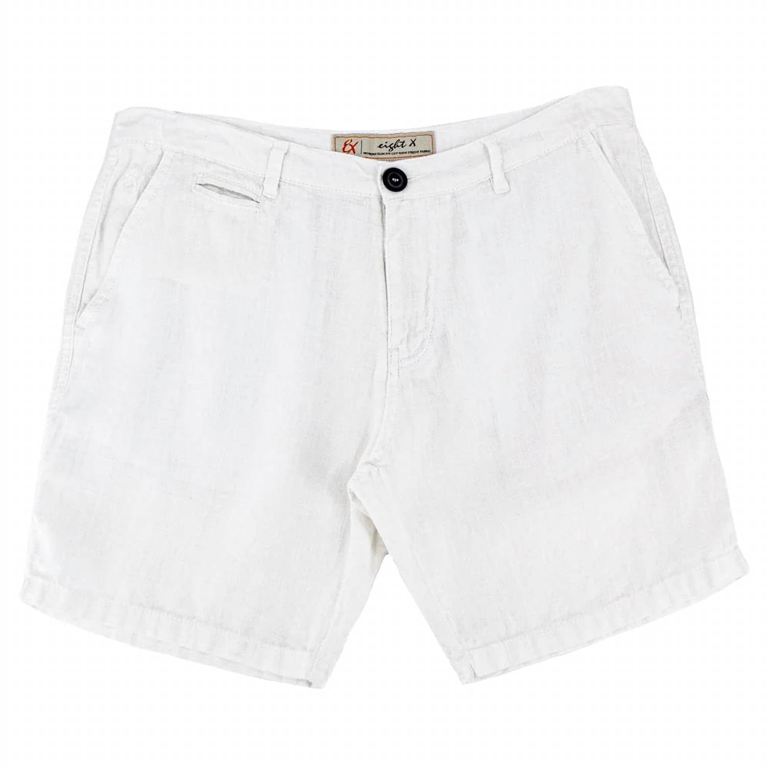 Eight X - Linen Slim Fit Shorts