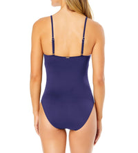 Anne Cole - Shirred Lingerie Maillot One Piece