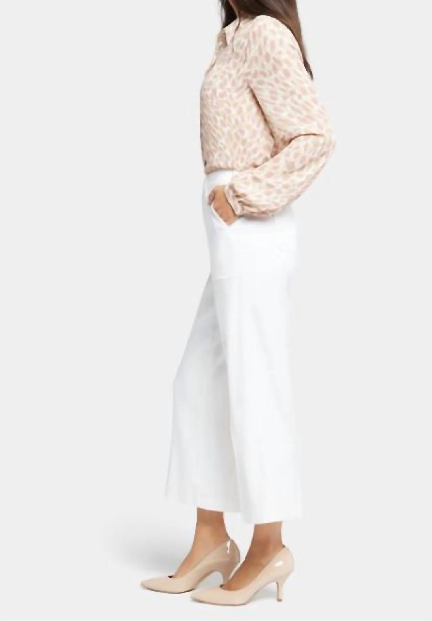 Nydj - Wide Leg Cargo Cropped Pants