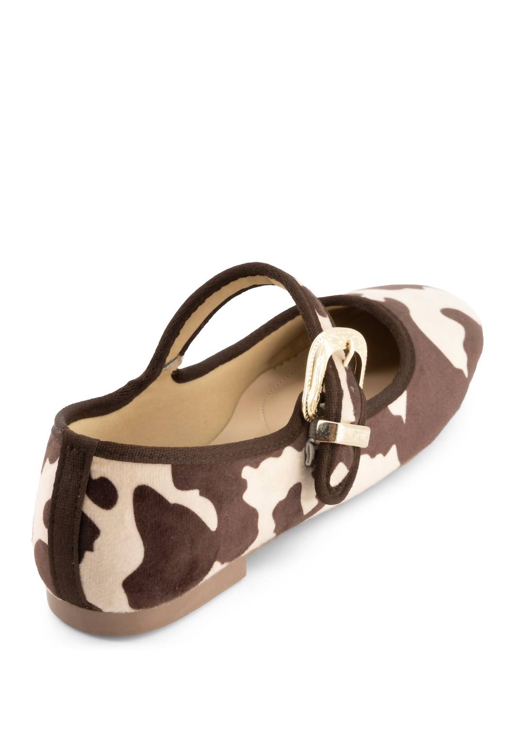 Andrea - Women's Animal Print Flat Shoes