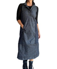 Luukaa - Sleeveless Collared Dress