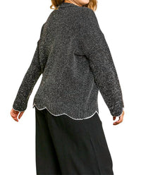 Umgee - Zig Zag Pullover Sweater