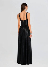 Retrofete - Iris Lamé Gown Dress