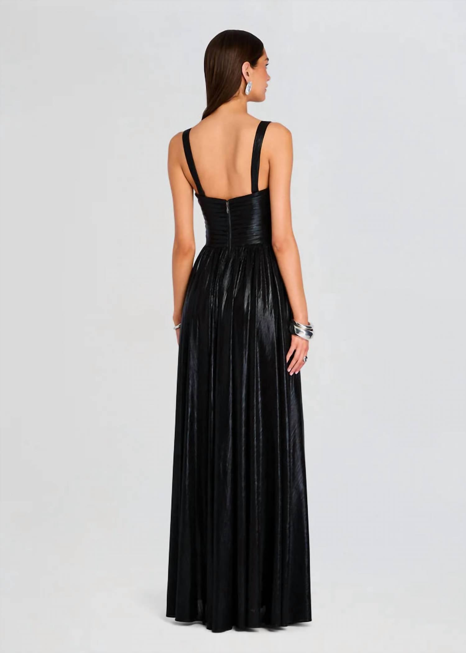 Retrofete - Iris Lamé Gown Dress