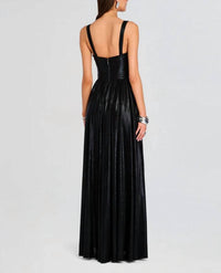 Retrofete - Iris Lamé Gown Dress