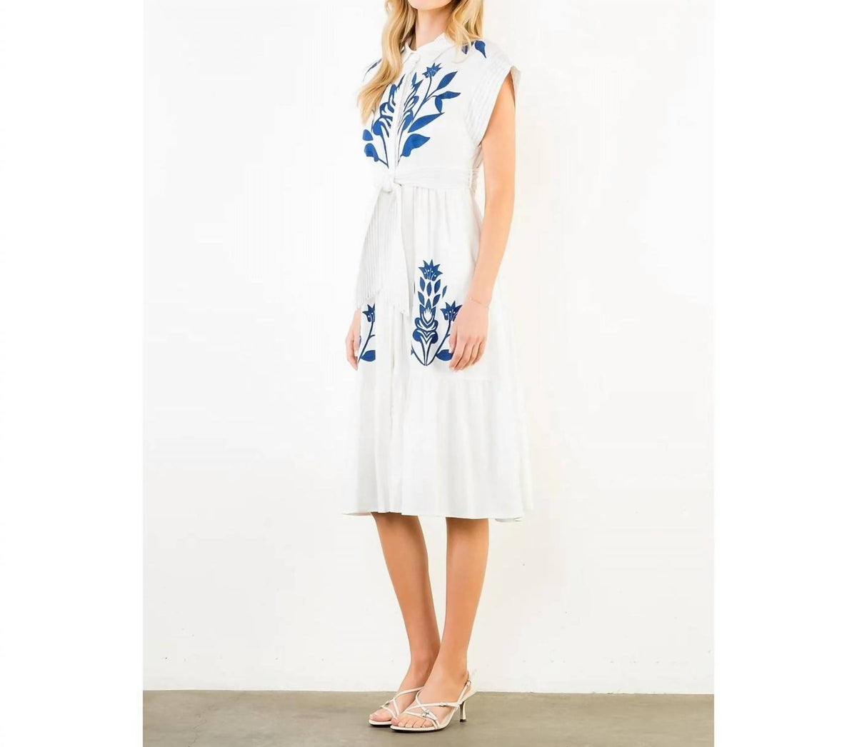 Thml - Floral Embroidered Dress