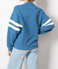 Clare V. - Oversized Varsity Sweatshirt