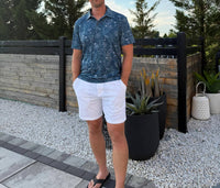 Kenny Flowers - Summer Vibes Print Golf Shirt