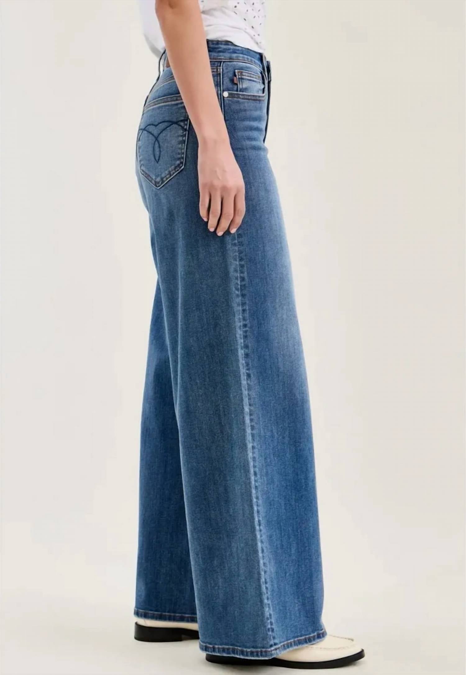 Judy Blue - High Waisted Palazzo Denim