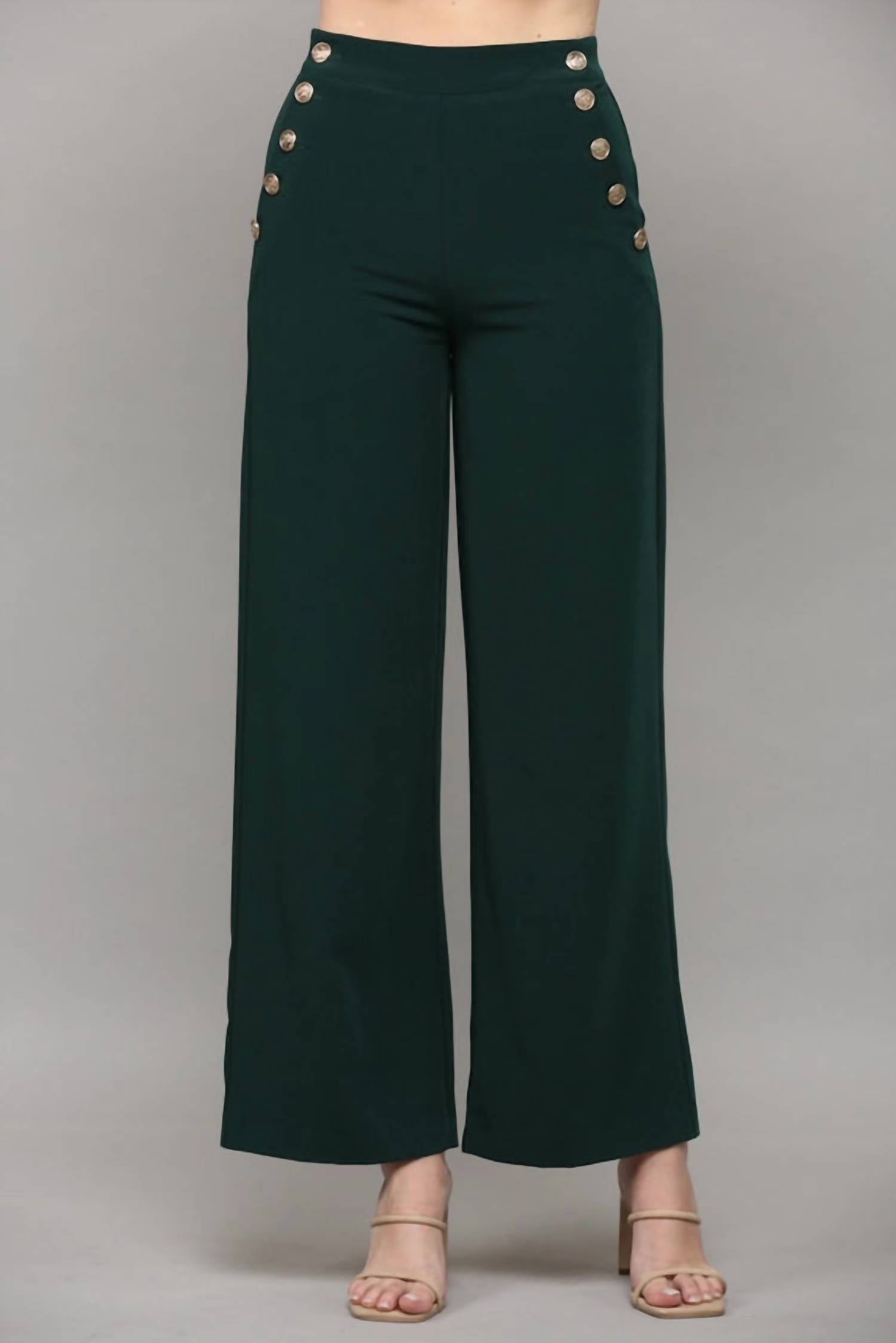 Fate by LFD Hunters Trouser Pant in hunter green - women's pants
