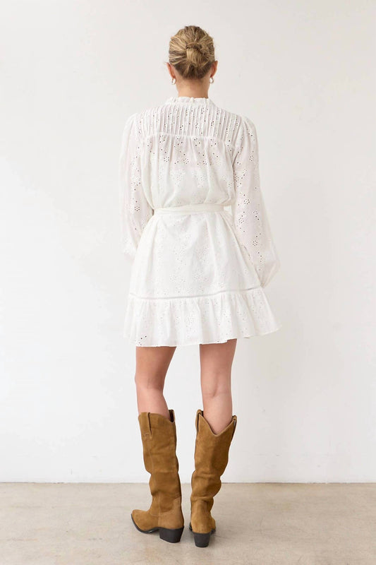 Raisonnel - Callie Ruffle Eyelet Dress
