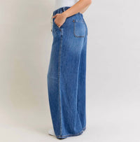 Judy Blue - Featherlight Flow High Waist Palazzo Jeans