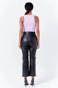 Endless Rose - Ribbed Sweater Knit Tank Top