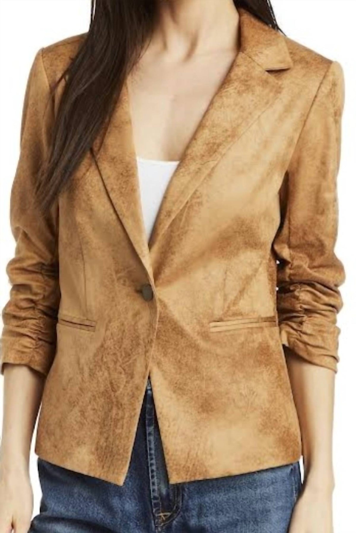 Drew - Serena Faux Suede Blazer