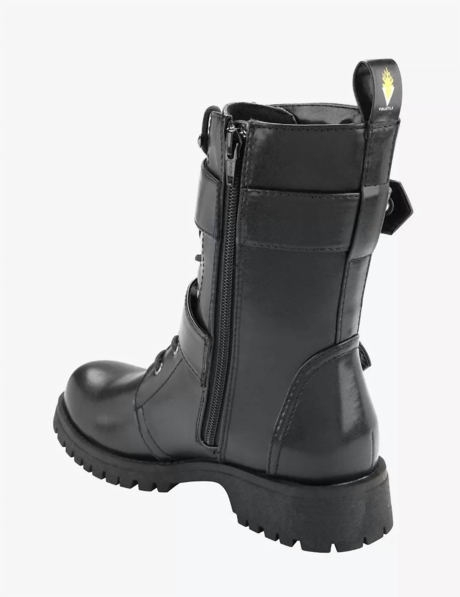 Very Volatile - Women's Double Strap Combat Boot