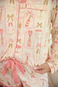 Jess Lea - Bows And Bubbly Pajama Set